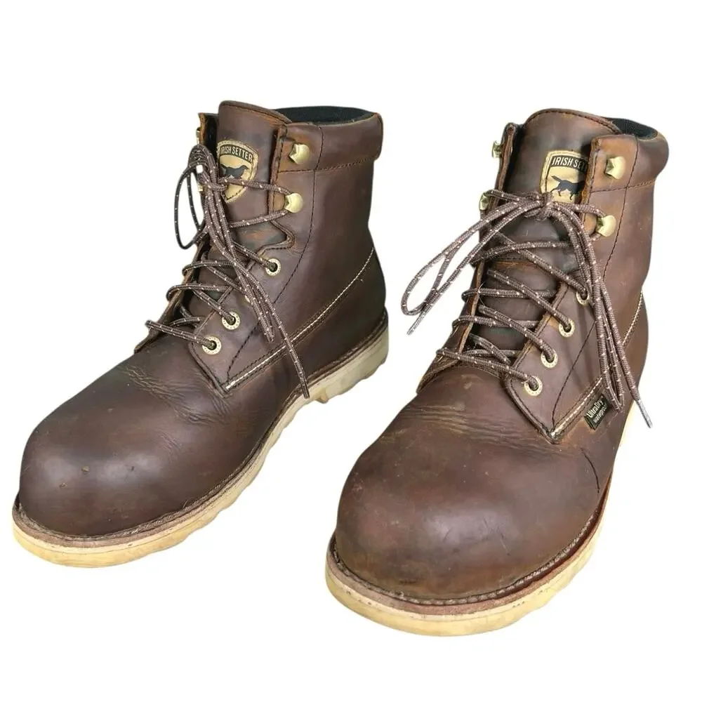 Irish Setter X Red Wing Men’s Wingshooter Safety Toe Work Boot Size US 9